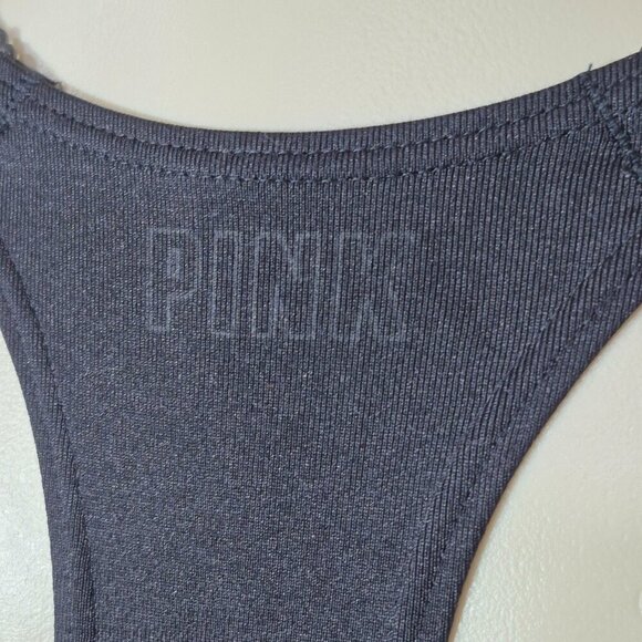 MEDIUM Victoria's Secret PINK ACTIVE‎ Wire Free Sports Bra Black - Picture 4 of 7